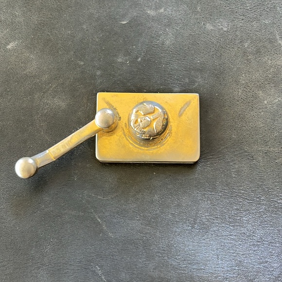 VINTAGE SALVATORE FERRAGAMO SWING CLASP BACKPACK PURSE - Picture 14 of 14